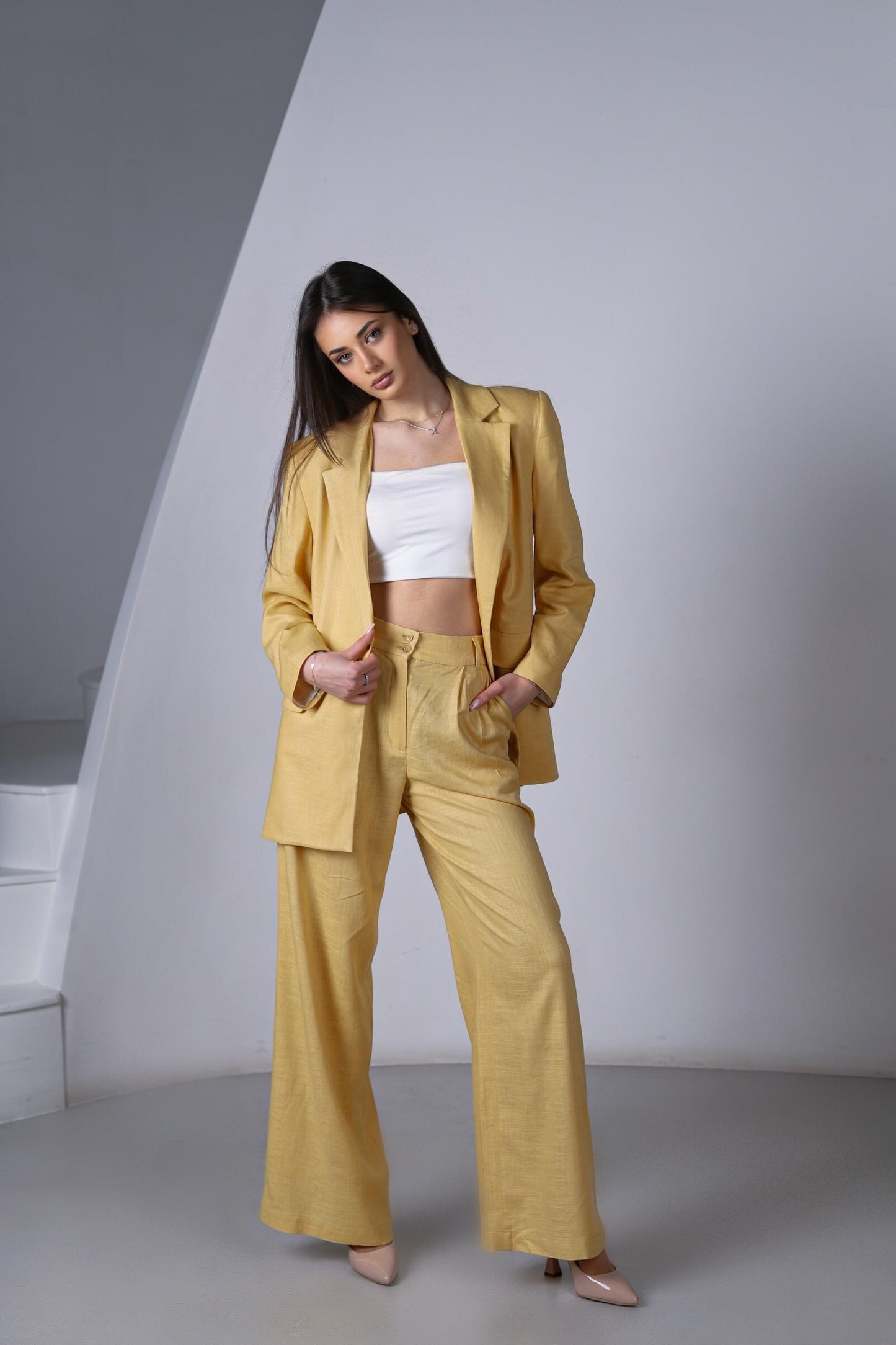 Linen Suit Olga